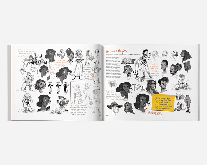 Character Design Collection: Heroines