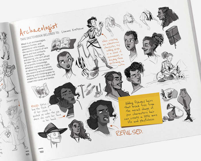 Character Design Collection: Heroines