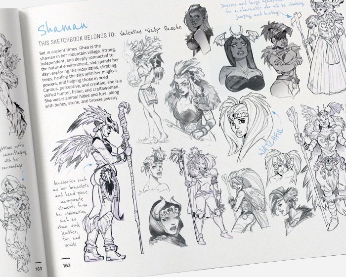 Character Design Collection: Heroines