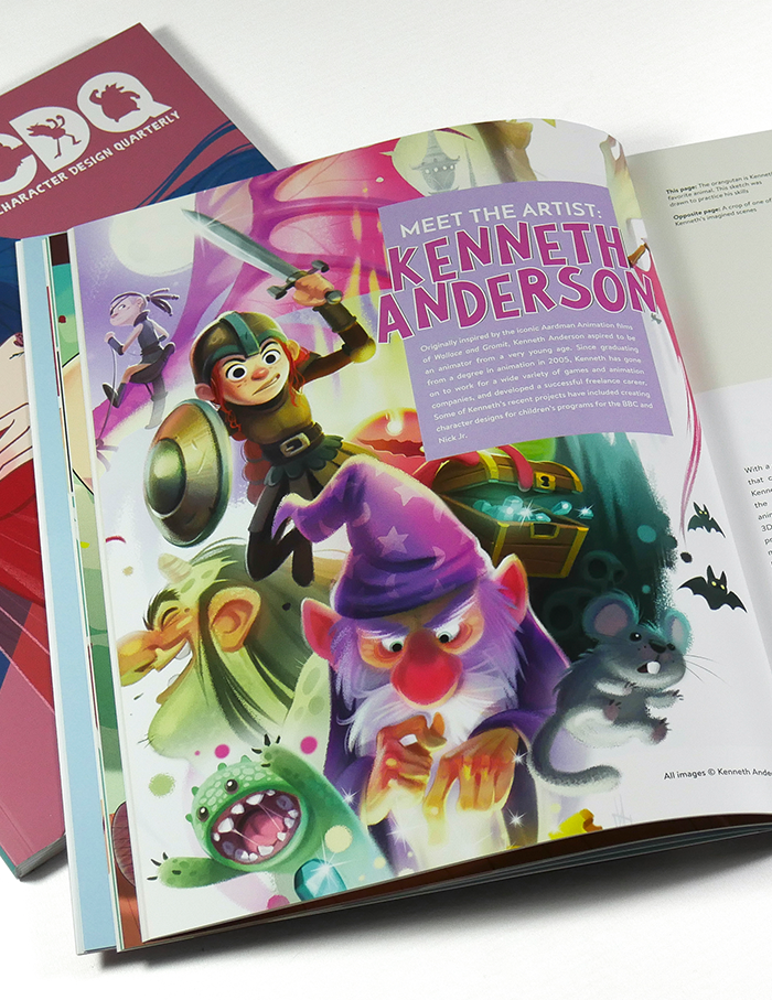 Character Design Quarterly issue 04 - OUT OF PRINT!