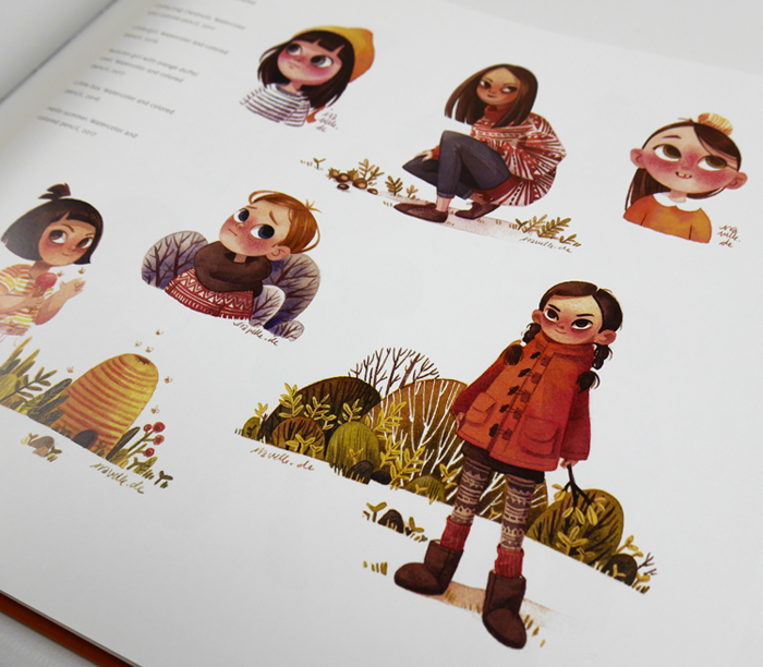 Cozy Days: The Art of Iraville - with signed bookplate