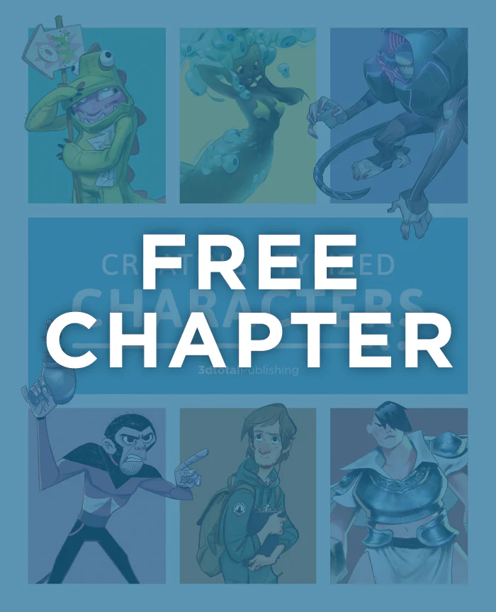 Creating Stylized Characters Vector FREE CHAPTER - Creating Stylized Characters (Download Only) – 3dtotal shop
