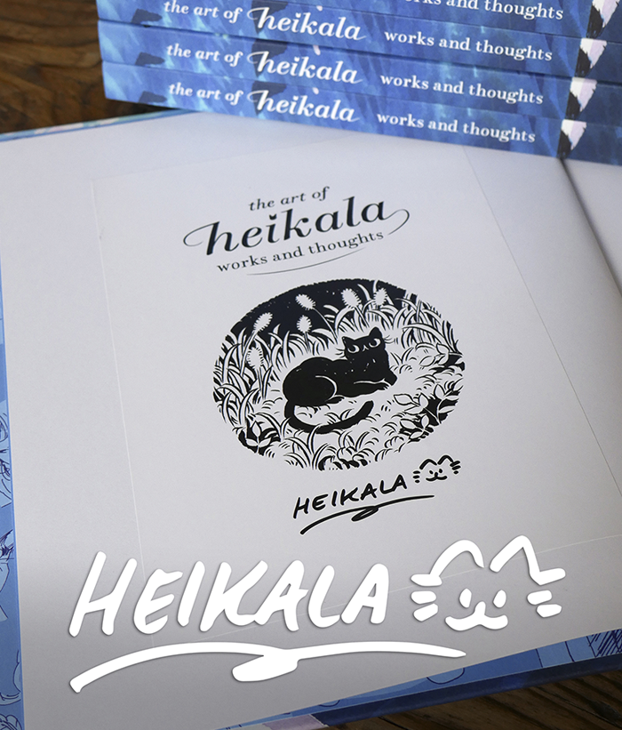 The Art of Heikala: Works and Thoughts - with signed bookplate The Art of Heikala: Works and Thoughts - with signed bookplate
