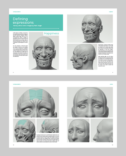 Human Head Anatomy: Expressions & Emotions (Download Only)