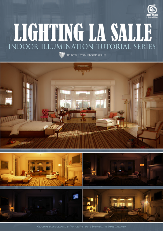 Lighting La Salle 3DSMax + Mental Ray (Download Only)