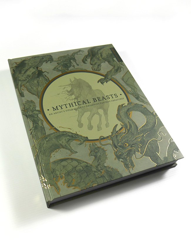 book about mythical monsters Mythical Beasts – 3dtotal shop