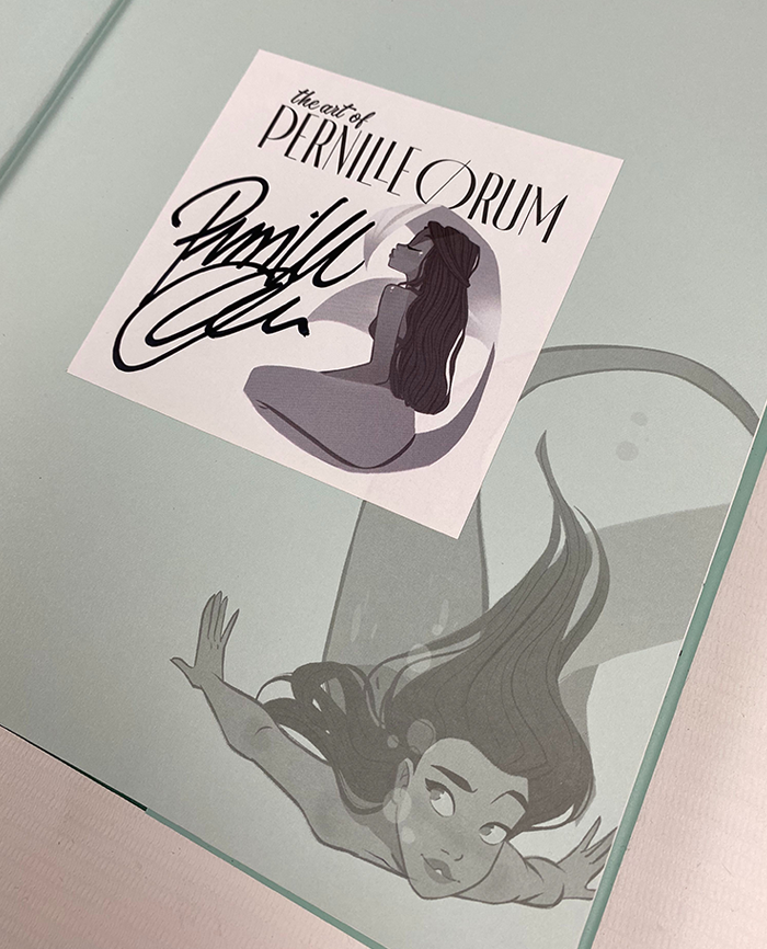 The Art of Pernille Ørum - with signed bookplate