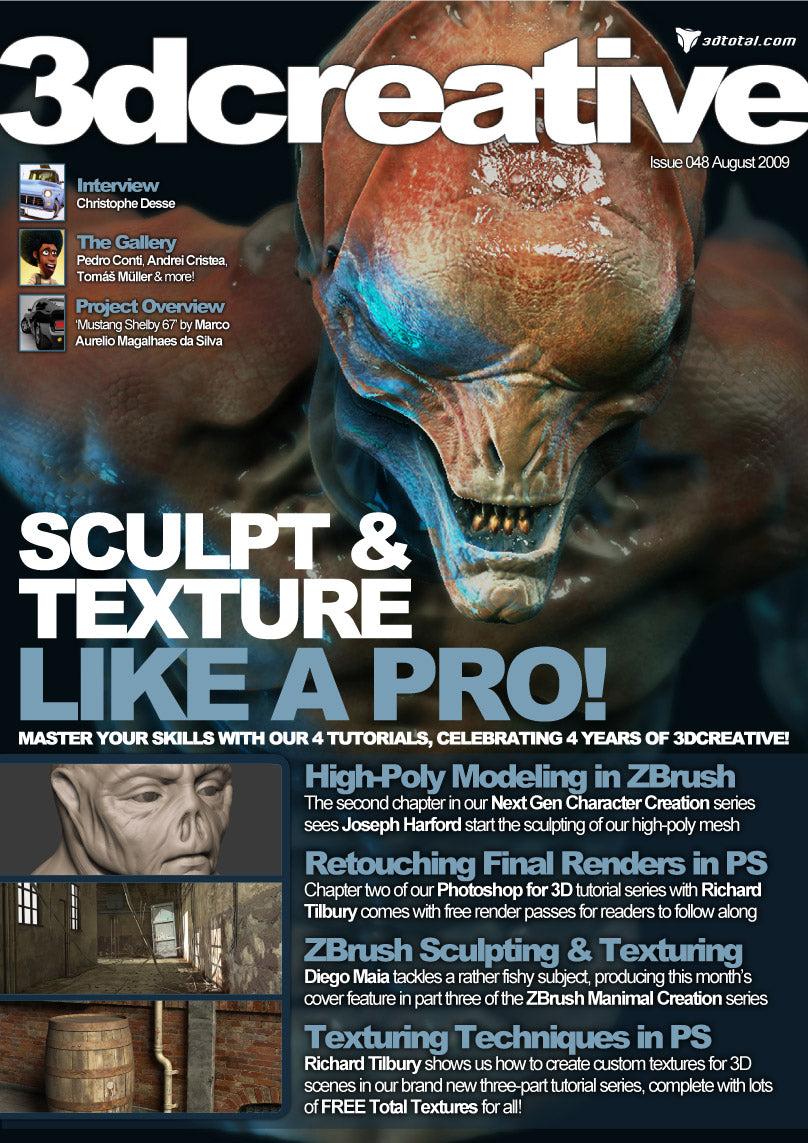 3DCreative: Issue 048 - August 2009 (Download Only)