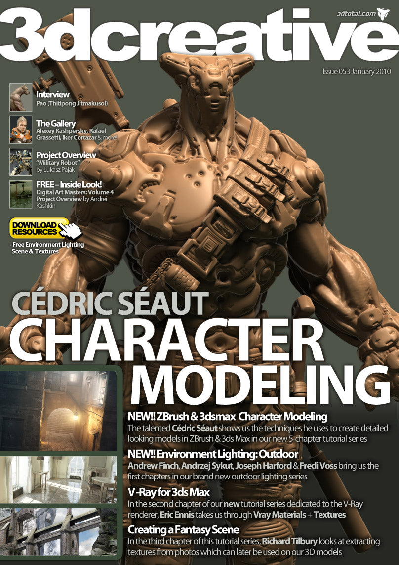 3DCreative: Issue 053 - January 10 (Download Only)