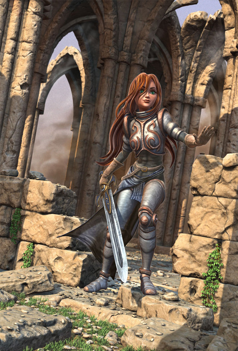Joan of Arc - Softimage XSI (Download Only)