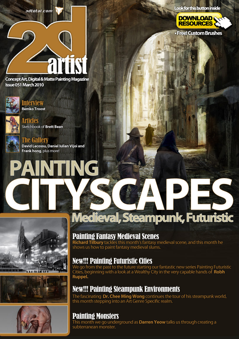 2DArtist: Issue 051 - March 2010 (Download Only)