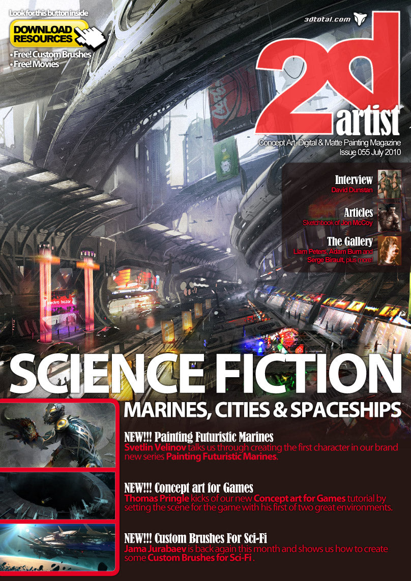 2DArtist: Issue 055 - July 2010 (Download Only)