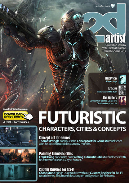 2DArtist: Issue 056 - August 2010 (Download Only)