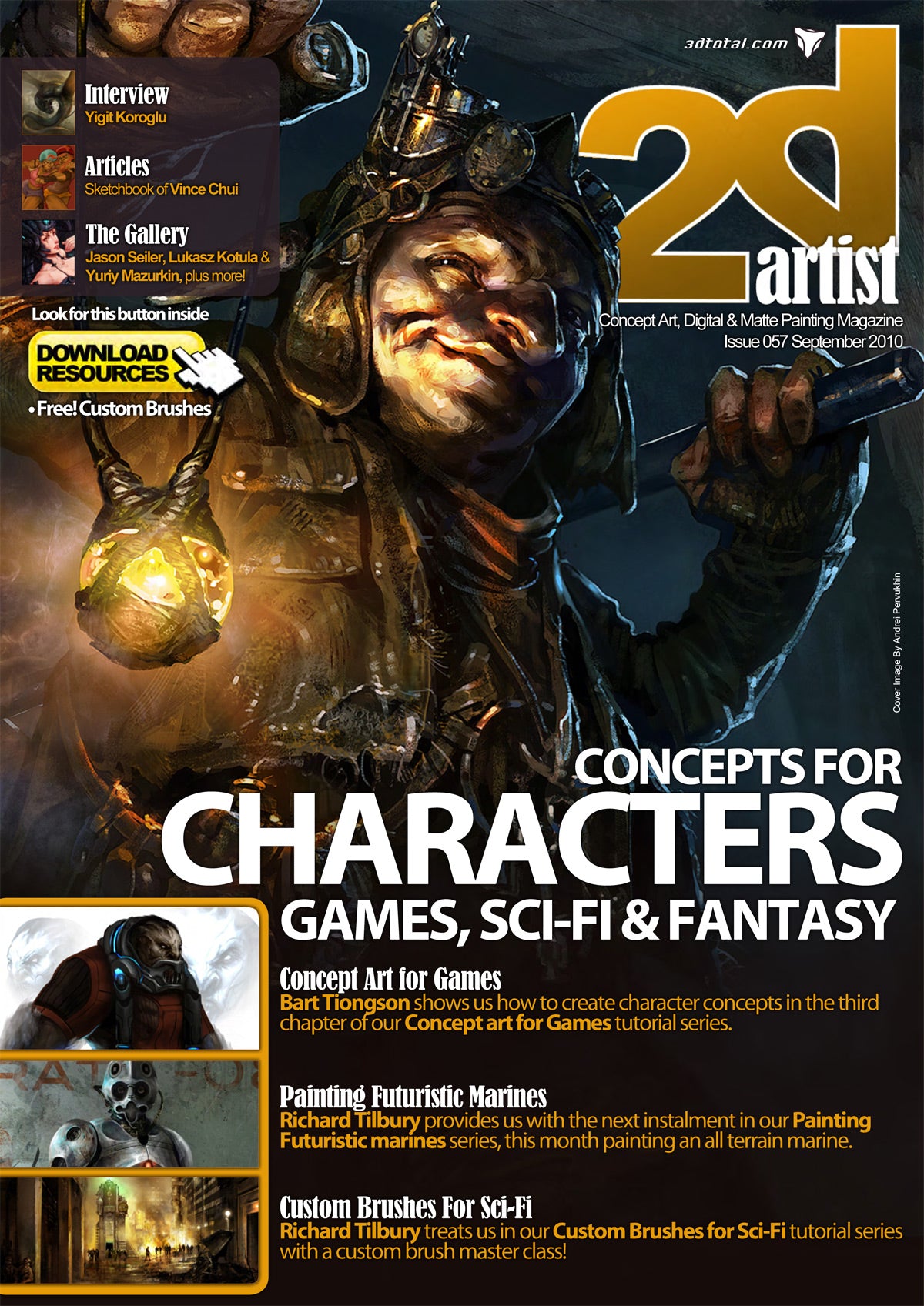 2DArtist: Issue 057 - September 2010 (Download Only)
