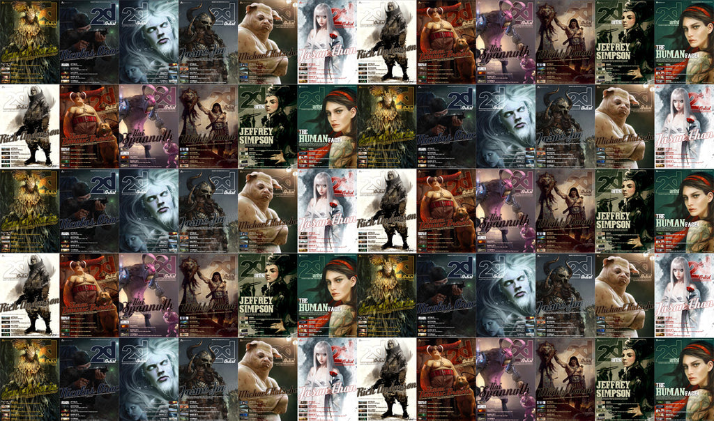 2DArtist Back Issues - 2008 (Download Only)