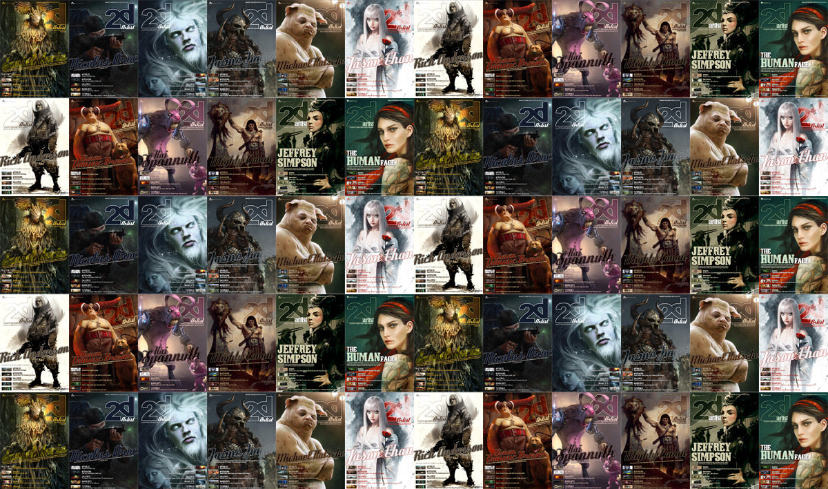 2DArtist Back Issues - 2008 (Download Only)