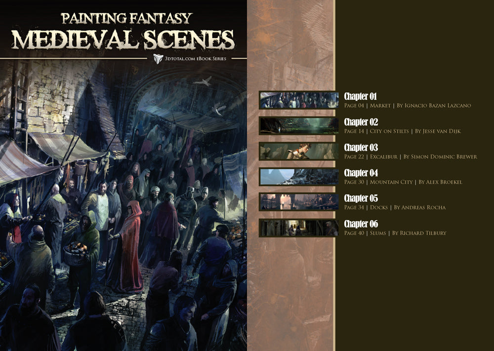 Painting Fantasy Medieval Scenes (Download Only)