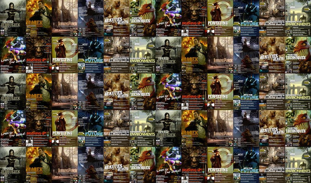 2DArtist Back Issues - 2009 (Download Only)