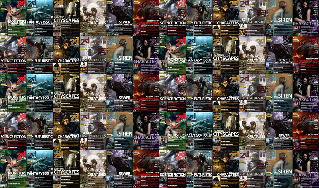 2DArtist Back Issues - 2010 (Download Only)
