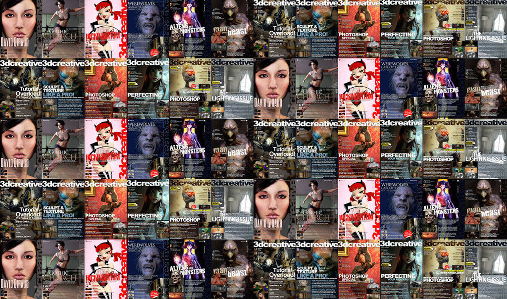 3DCreative Back Issues - 2009 (Download Only)