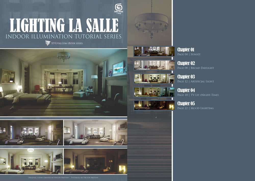 Lighting La Salle 3DSMax + Vray (Download Only)