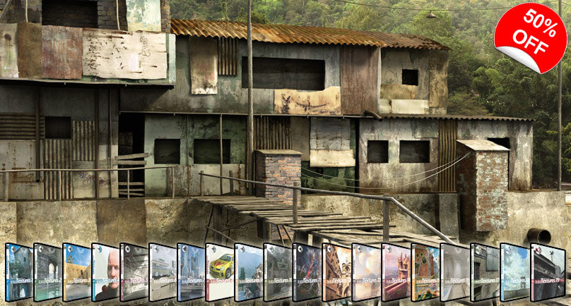 Total Textures 19-pack Download Bundle (Download Only)