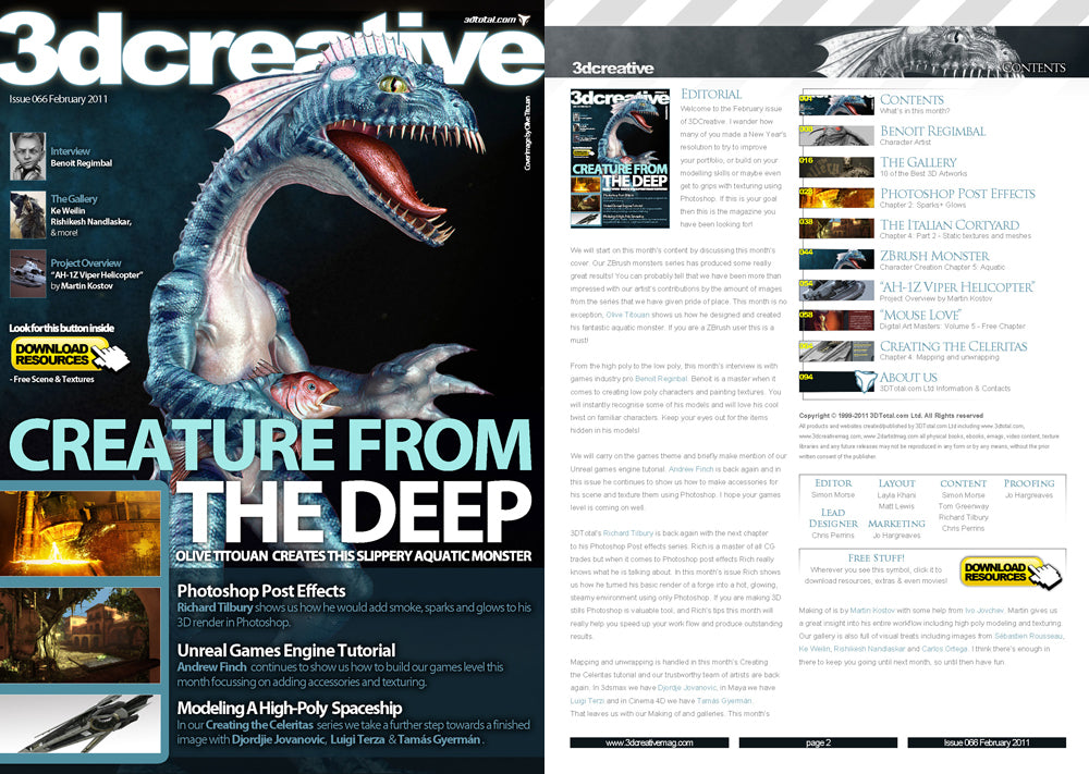 3DCreative: Issue 066 - February 2011 (Download Only)