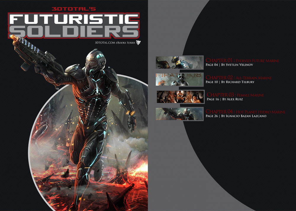 3DTotal's Futuristic Soldiers (Download Only)