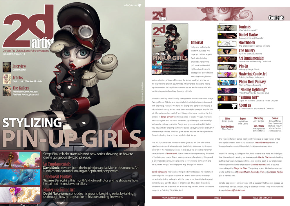 2DArtist: Issue 065 - May 2011 (Download Only)