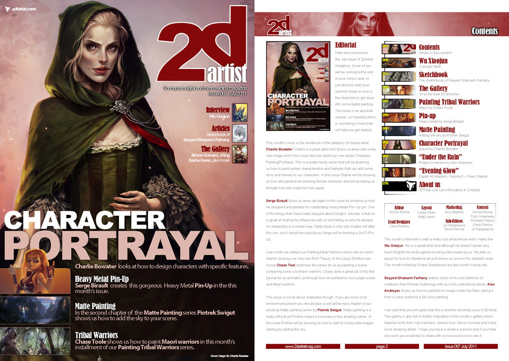 2DArtist: Issue 067 - July 2011 (Download Only)