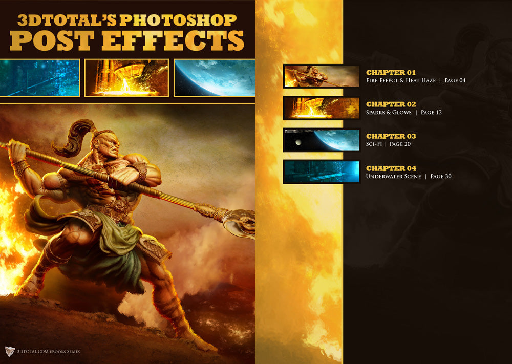 3DTotal's Photoshop Post Effects (Download Only)