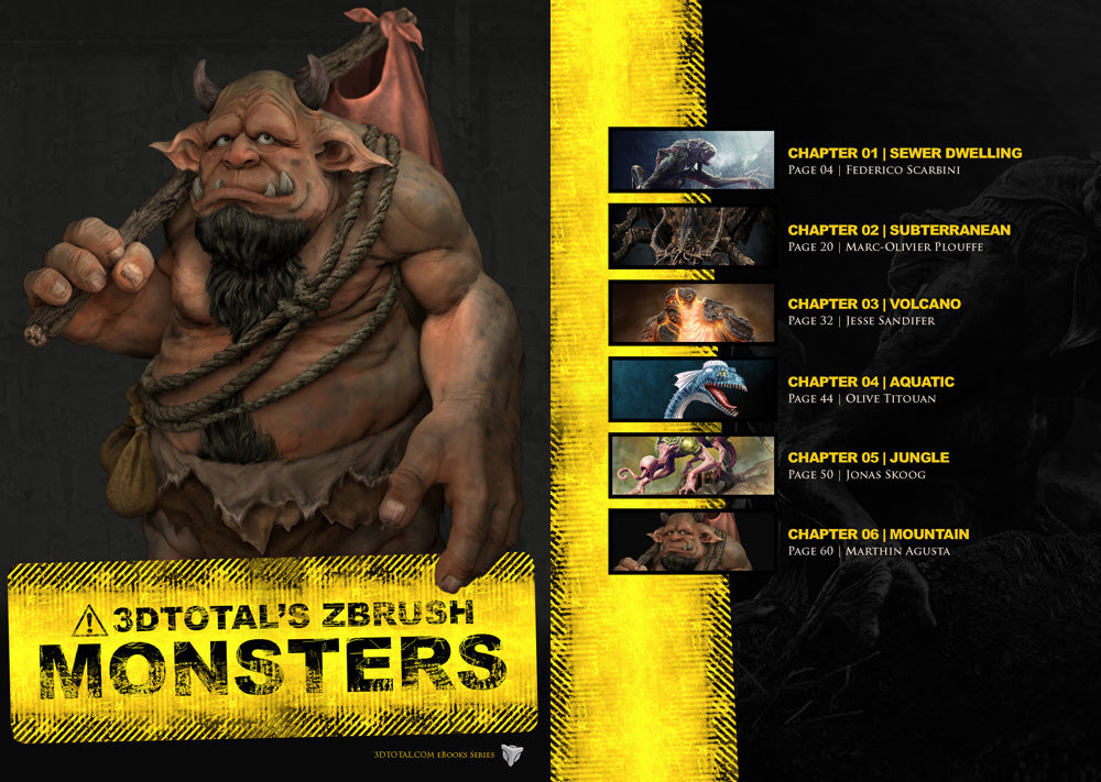 3DTotal's ZBrush Monsters (Download Only)