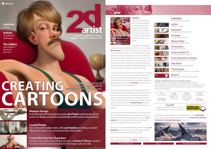 2DArtist: Issue 081 - September 2012 (Download Only)