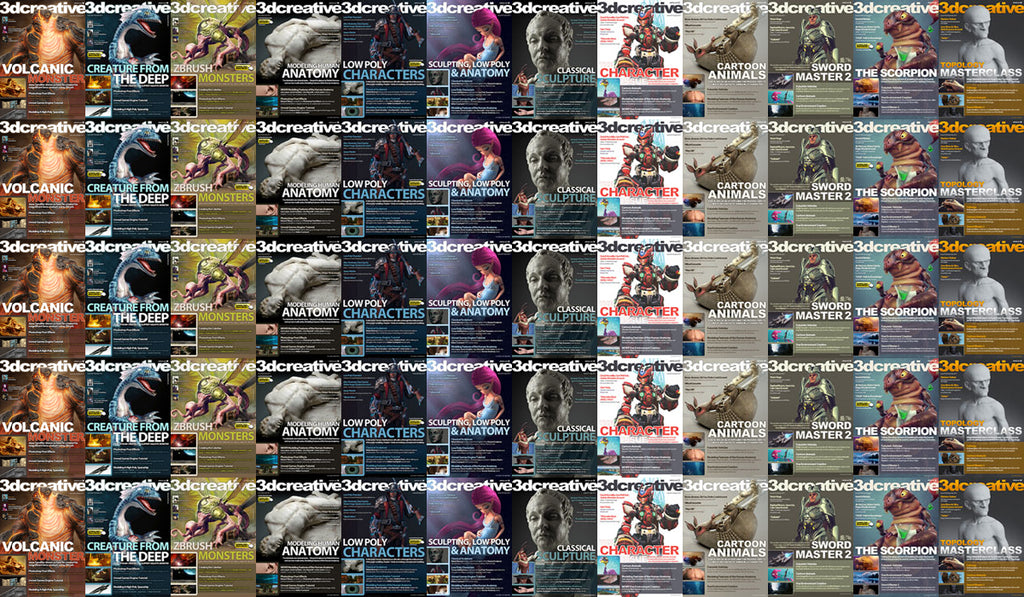 3DCreative Back Issues - 2011 (Download Only)