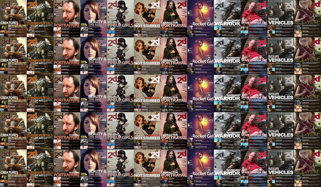 2DArtist Back Issues - 2011 (Download Only)