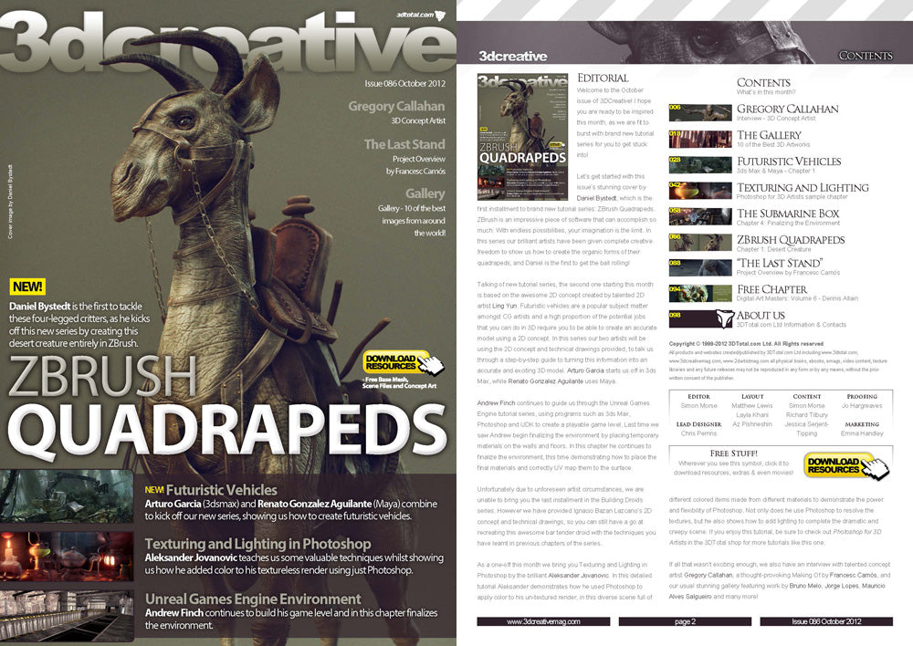 3DCreative: Issue 086 - Oct2012 (Download Only)