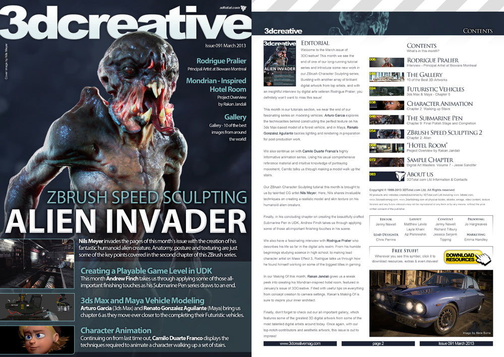 3DCreative: Issue 091 - Mar2013 (Download Only)