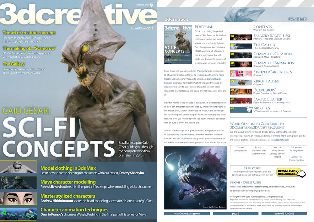 3DCreative: Issue 095 - July2013 (Download Only)