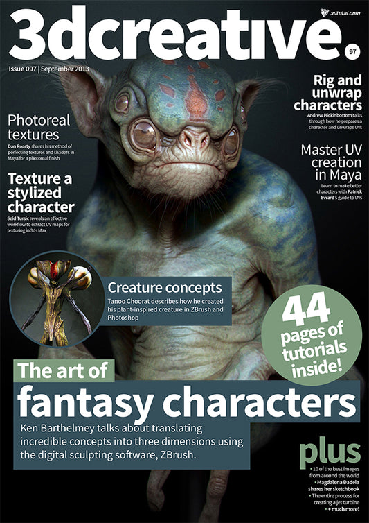 3DCreative: Issue 097 - September 2013 (Download Only)