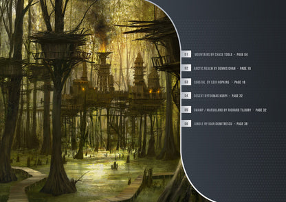 Learn to paint fantasy landscapes in Photoshop (Download Only)