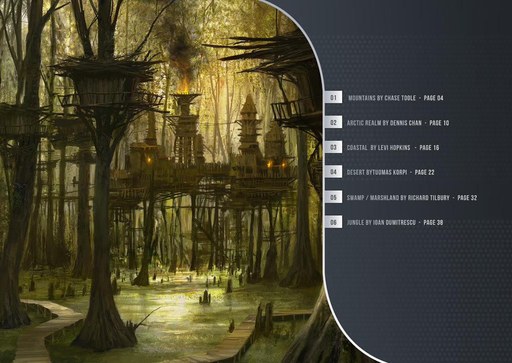 Learn to paint fantasy landscapes in Photoshop (Download Only)