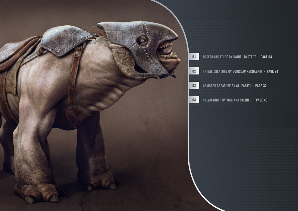 Design & create quadruped beasts in ZBrush (Download Only)