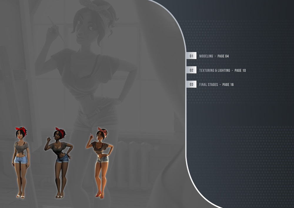 3ds Max character creation (Download Only)