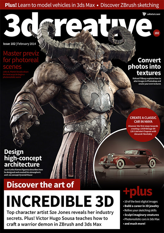 3DCreative: Issue 102 - February 2014 (Download Only)