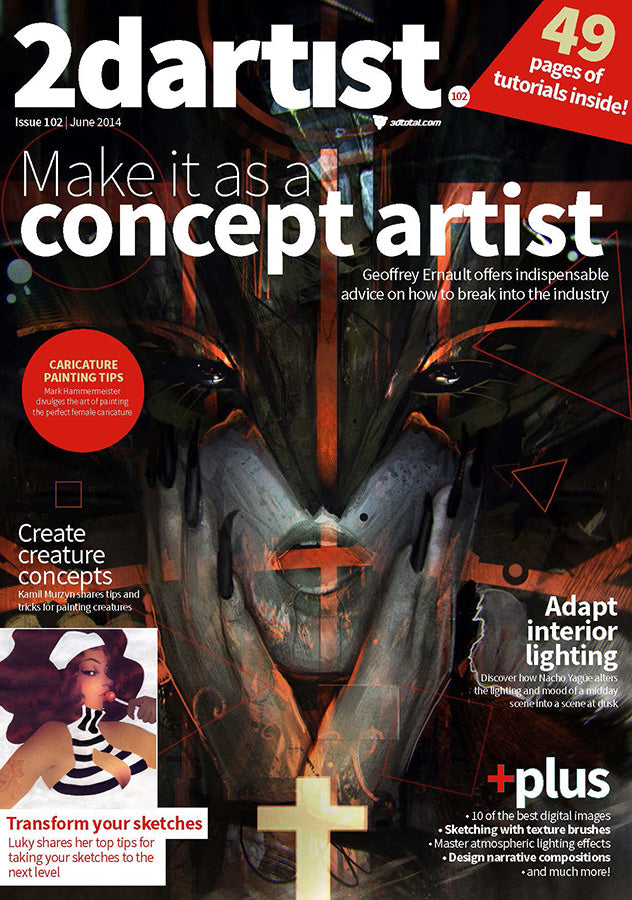 2DArtist: Issue 102 - June 2014 (Download Only)