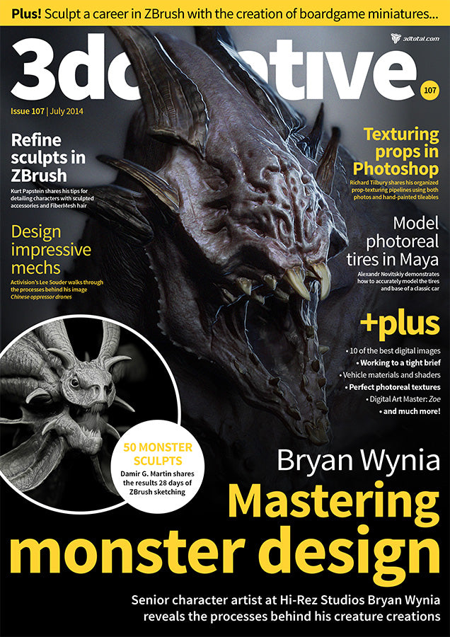 3DCreative: Issue 107 - July 2014 (Download Only)