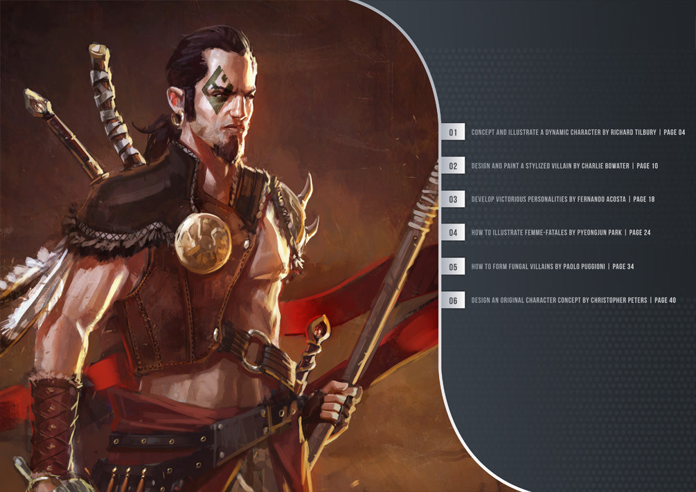 Learn to paint heroes and villains (Download Only)