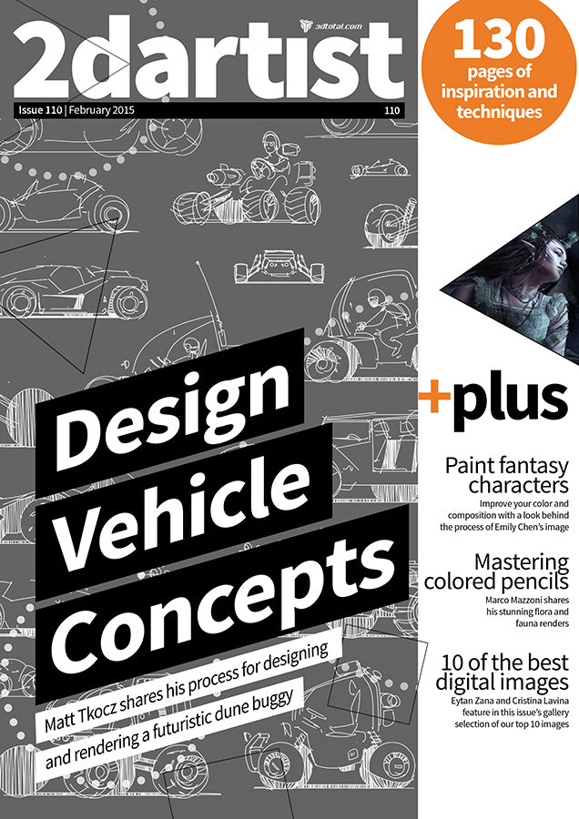 2DArtist: Issue 110 - February 2015 (Download Only)