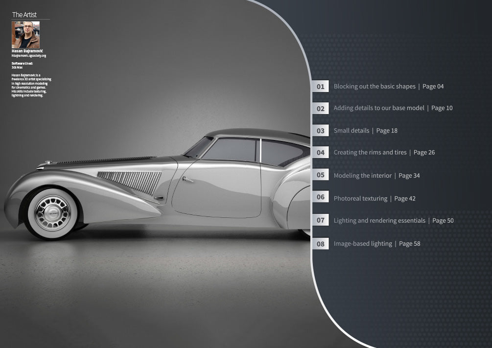 Create photorealistic cars in 3ds Max (Download Only)