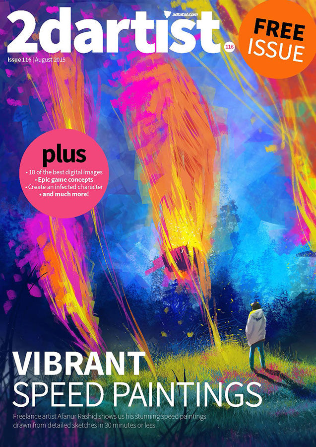 FREE ISSUE - 2DArtist: Issue 116 - August 2015 (Download Only)